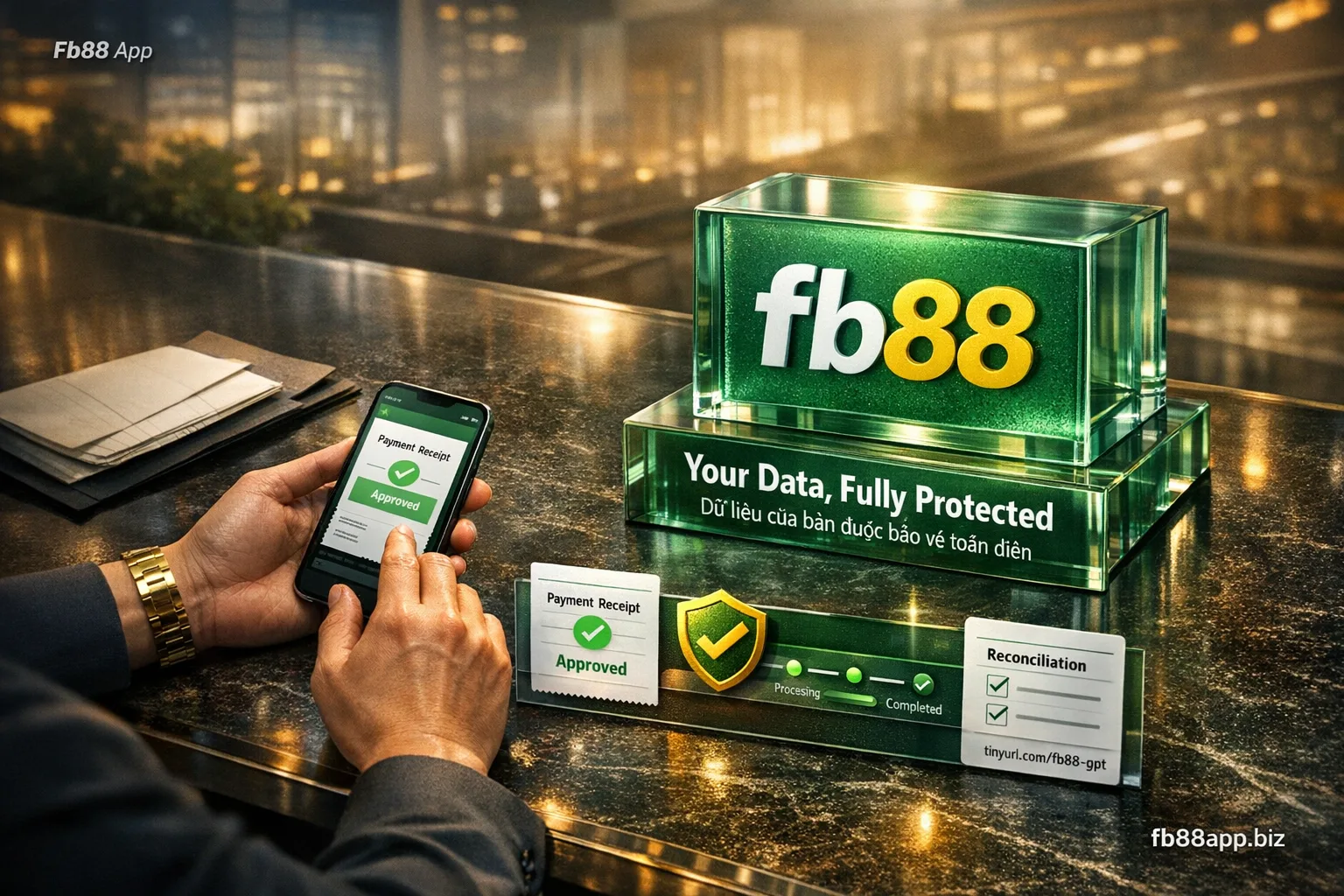 hệ thống bảo mật Fb88 mã hóa SSL 128-bit tường lửa đa lớp