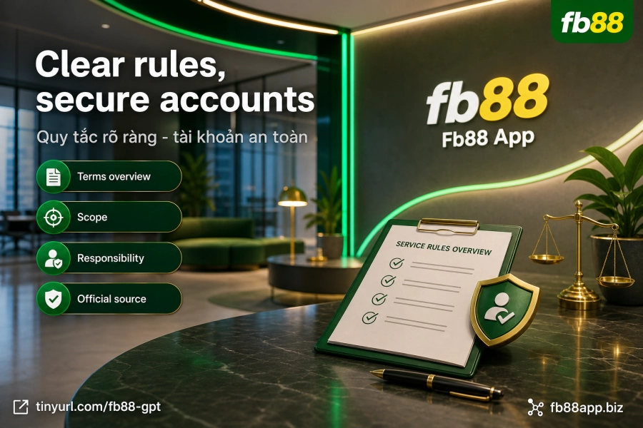 Fb88 terms of service account rules and identity verification requirements