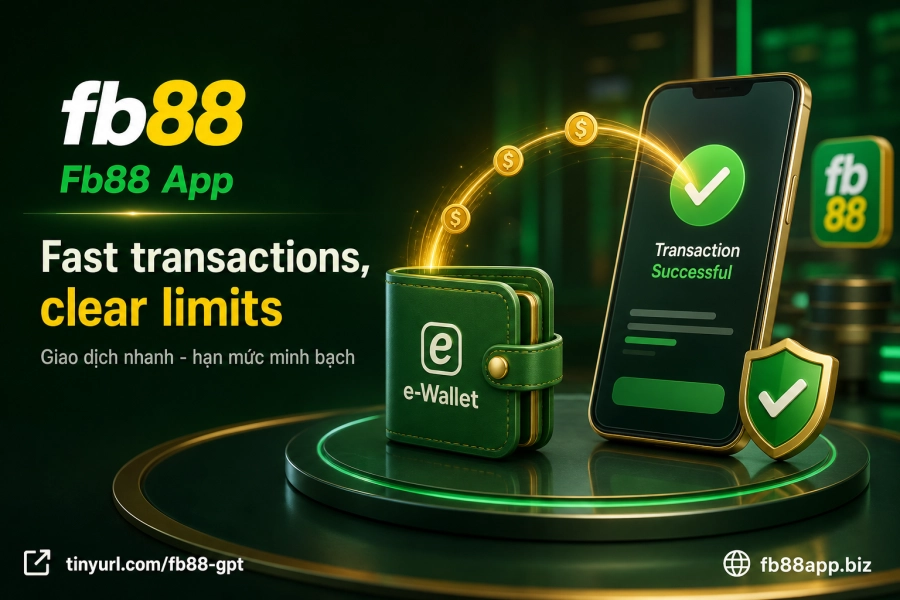 Fb88 transaction rules deposit and withdrawal limits and payment methods