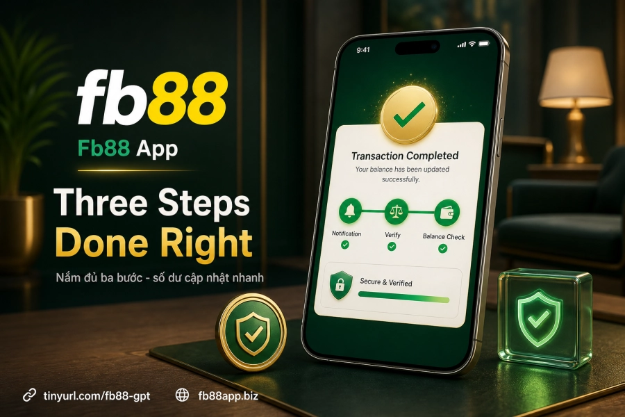Fb88 deposit process three steps confirmation balance verification