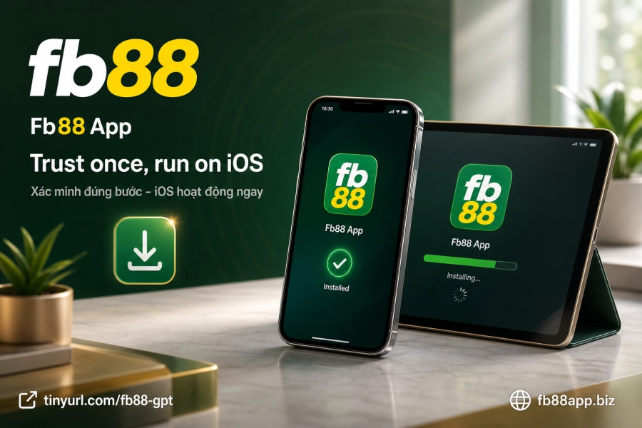 Fb88 App iOS iPhone iPad xác minh tin cậy nhà phát triển cài đặt